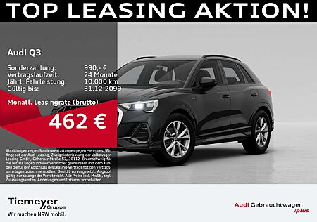 Audi Q3 35 TDI S LINE LEDER NAVI KAMERA eSITZE
