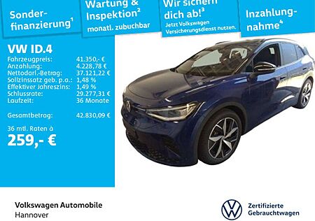VW ID.4 Volkswagen GTX 4M Navi Pano Kamera WP ACC LED SHZ PDC