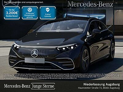 Mercedes-Benz EQS 450 4Matic AMG Airmat Pano Distr. Spurhalt-Ass