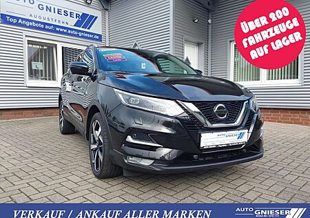 Nissan Qashqai gebraucht kaufen Nissan Qashqai 1.3 DIG-T Tekna PANO/SHZ/PDC/LED/KAM/NAV 117 kW...