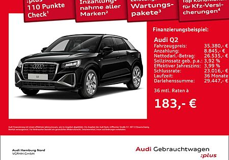 Audi Q2 35 TDI 2x S line S tronic AHK Navi Sound ACC