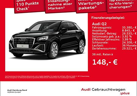 Audi Q2 35 TDI 2x S line S tronic AHK Navi Sound ACC