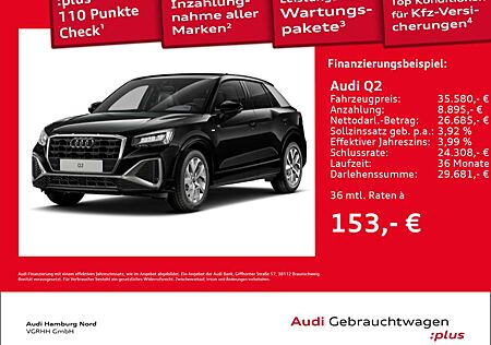 Audi Q2 35 TDI 2x S line S tronic AHK Navi Sound ACC