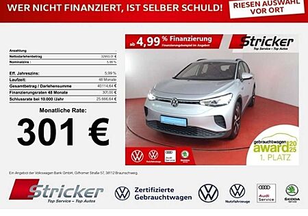 VW ID.4 Volkswagen Pro 4Motion 195/77 301,-ohne Anzahlung ACC Kame