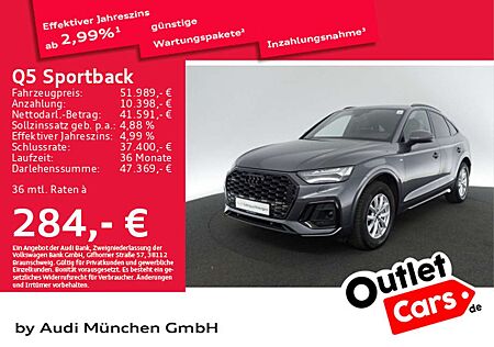 Audi Q5 50 TDI qu. tiptr. S line LuftFed/St