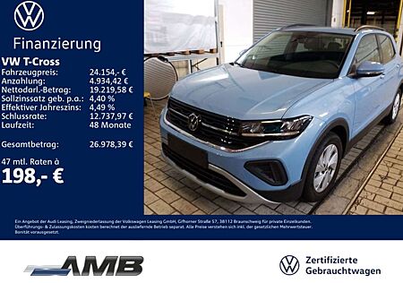 VW T-Cross Volkswagen Life 1.0 TSI LED/IQ.Drive/Navi/01.30Gara
