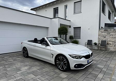 BMW 420 LCI Sport Line Cabrio LED HUD HiFi Carplay Kamera