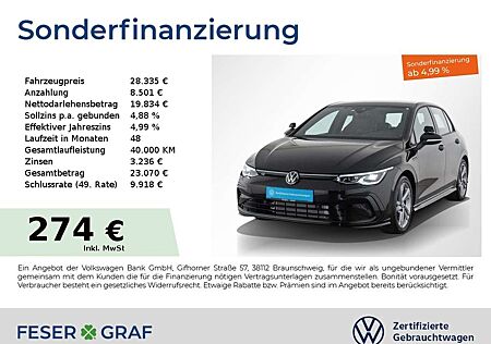 VW Golf Volkswagen R-Line 1.5 DSG Fahrschulausstatt. /Kamera/LED
