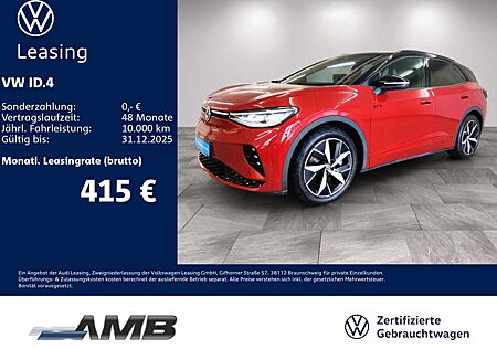 VW ID.4 Volkswagen GTX 77kWh/AHK/Matrix/Wärmepumpe/01.30Garant