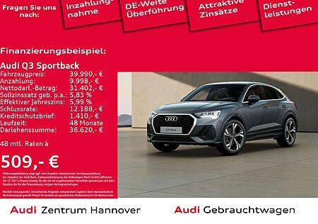 Audi Q3 45 TFSIe Kamera virtual Teilleder L