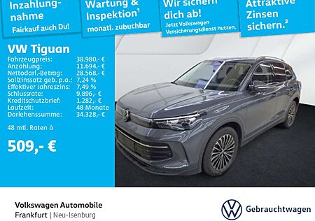 VW Tiguan Volkswagen 2.0 TDI DSG Life Navi AHK Rückfahrkamera