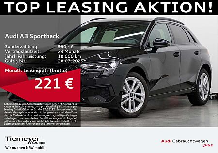 Audi A3 30 TDI ADVANCED LM18 SPORTSITZE NAV