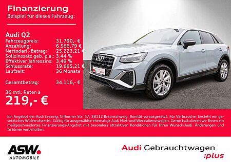 Audi Q2 S line 35TFSI Stroni Matrix Leder AHK Standhz