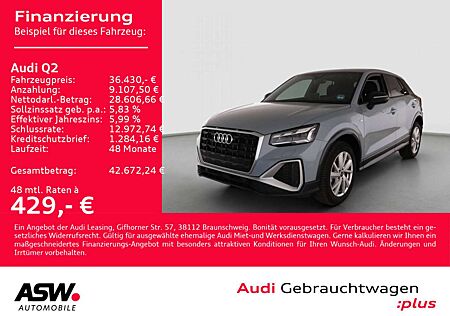 Audi Q2 S line 35TFSI Stroni Matrix Leder AHK Standhz