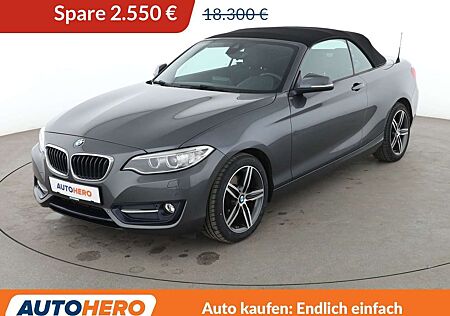 BMW 220i 220 Sport Line Aut.*NAVI*XENON*TEMPO*PDC*