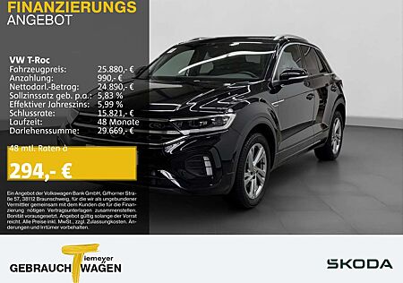 VW T-Roc Volkswagen 2.0 TDI DSG R-LINE LED VIRTUAL NAVI AHK