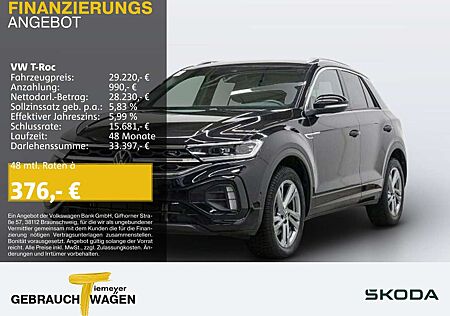 VW T-Roc Volkswagen 2.0 TDI DSG R-LINE LED VIRTUAL NAVI AHK