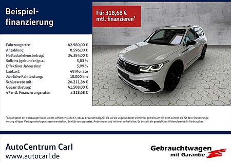 VW Tiguan Volkswagen R-Line 2.0TDI 4M DSG Matrix/Pano/HUD/Black//NAV A