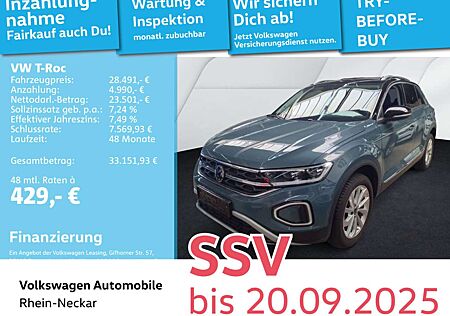 VW T-Roc Volkswagen 1.5 TSI Style DSG Navi AHK LED uvm