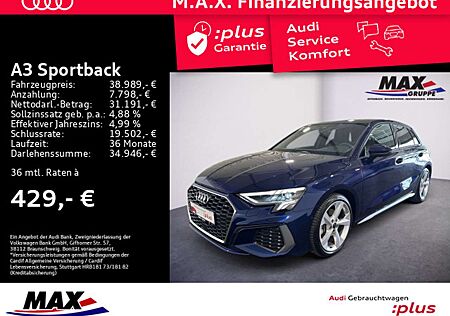 Audi A3 40 TDI QUATTRO S LINE LED+AHK+PANO+