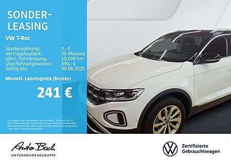 VW T-Roc Volkswagen 1.5 TSI DSG Style, Navi, LED, AHK, App-Con
