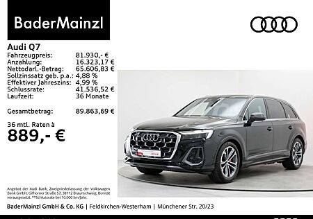 Audi Q7 gebraucht kaufen Audi Q7 50 TDI quattro S line AHK Stdhz Pano Matrix