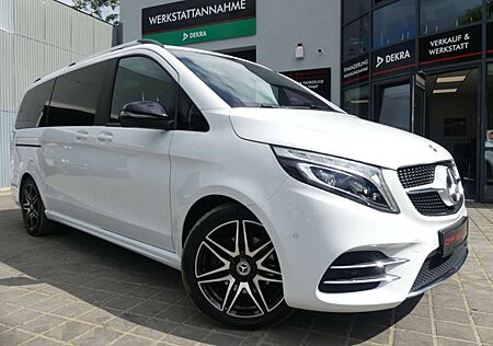 Mercedes-Benz V 220 V 220d LANG AMG LINE 3xeTÜR/PANO/AHK/LED/7SITZER