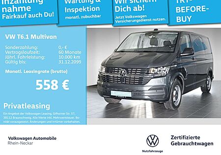 VW T6 Volkswagen .1 Multivan 2.0 TDI Trendline 4Motion AHK Navi