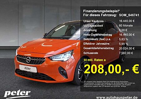 Opel Corsa F 1.2 Turbo Elegance Klimaautomatik Sitzheiz