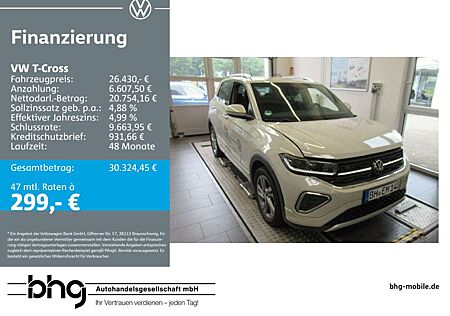 VW T-Cross Volkswagen 1.0 TSI R-Line DSG #Kamera #Navi #IQ.Dri