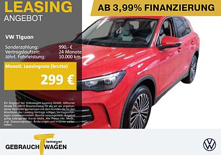 VW Tiguan Volkswagen 2.0 TDI DSG ELEGANCE NEUES MODELL LED+ ST