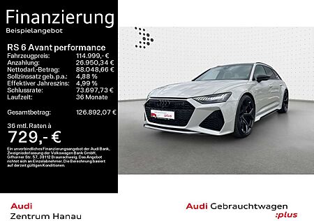 Audi RS6 RS 6 Avant PERFORMANCE PANO*AHK*RS-ABGAS*280 KMH