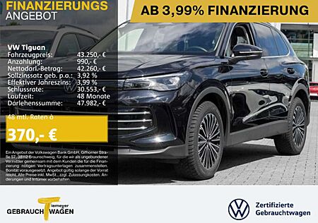 VW Tiguan Volkswagen 2.0 TDI DSG ELEGANCE NEUES MODELL PANO AH