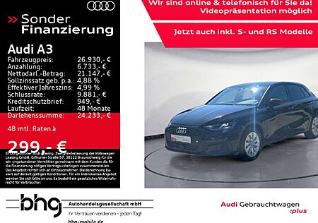 Audi A3 40 TFSIe Sportback S tronic