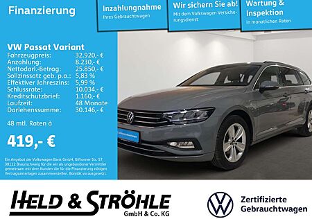 VW Passat Variant Volkswagen Business 2.0 TSI DSG AHK 4xSHZ 17
