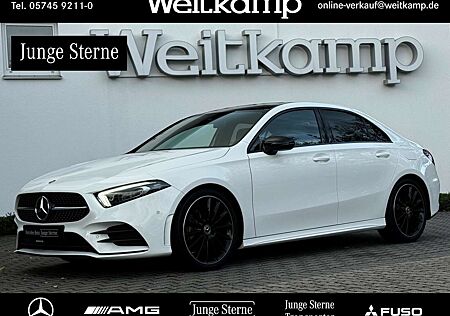 Mercedes-Benz A 180 d Limousine AMG+Night+Pano+Kamera+Totwink.