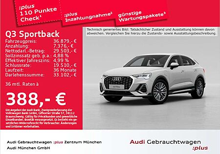 Audi Q3 45 TFSI e S tronic S line ACC/Virtu