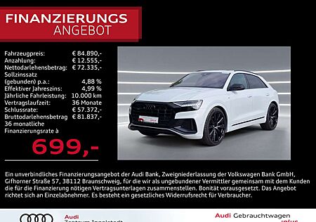Audi Q8 50 TDI qu 3x S line HD-MATRIX Pano S-Sitz 23"