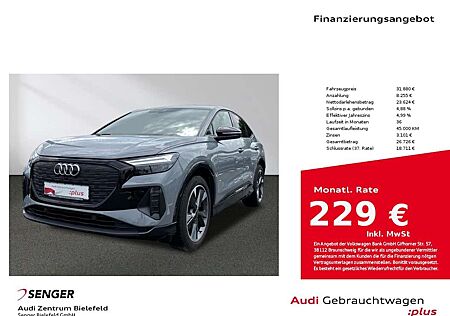 Audi Q4 e-tron Sportback 35 MMI LED B&O Komfort-Paket