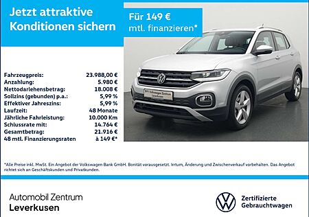 VW T-Cross Volkswagen Style DSG KAM VIRT APP CONNECT SHZ LE