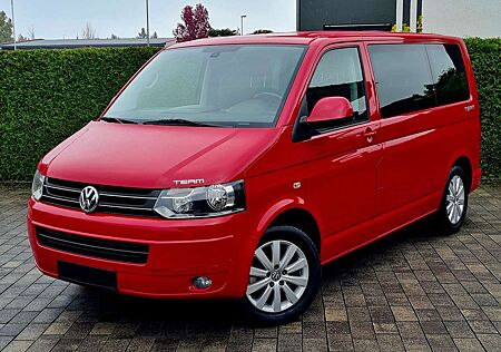 VW T5 Transporter gebraucht kaufen VW T5 Transporter Volkswagen T5 Multivan Team (1. Hand, AHK, Facelift)
