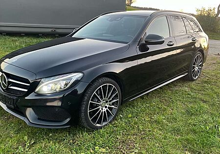 Mercedes-Benz C 250 T 4Matic AMG-Line Head Up AHK 19 Zoll