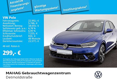 VW Polo Volkswagen 1.0 TSI R-Line Navi IQ.Light Pano SideAssis