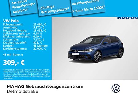 VW Polo Volkswagen 1.0 TSI R-Line Navi IQ.Light Pano SideAssis