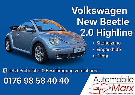 VW New Beetle Volkswagen 2.0 Highline,TÜV,PDC,Sitzheizung