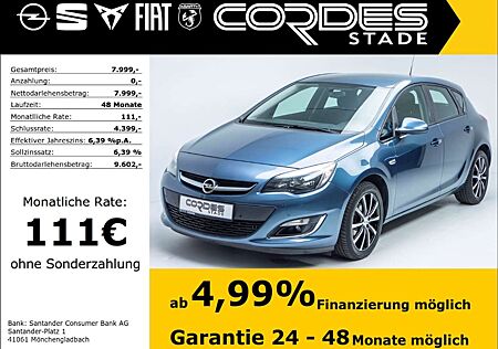Opel Astra J Turbo PDC Alu Klima AHK (7)