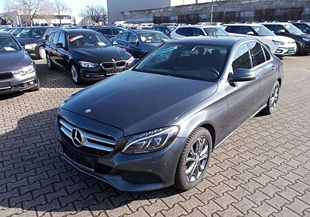 Mercedes-Benz C 220 C220d LED AHK el.SD Navi Teilleder