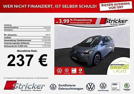 VW ID.3 Volkswagen Style 237,-ohne Anzahlung LED-Matrix ACC Kamera