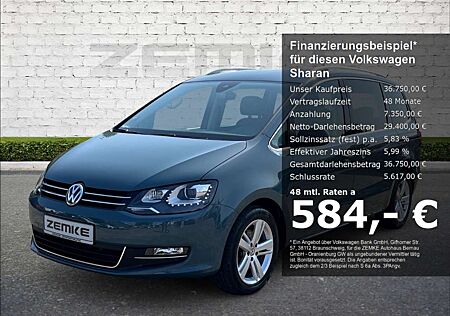 VW Sharan Volkswagen 2.0 TDI DSG Highline Sportpaket StandHZG AHK