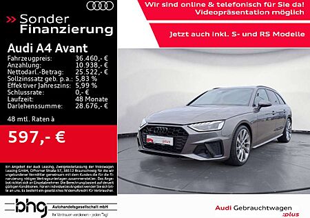 Audi A4 45 TFSI quattro S-Line Virtual Navi GRA